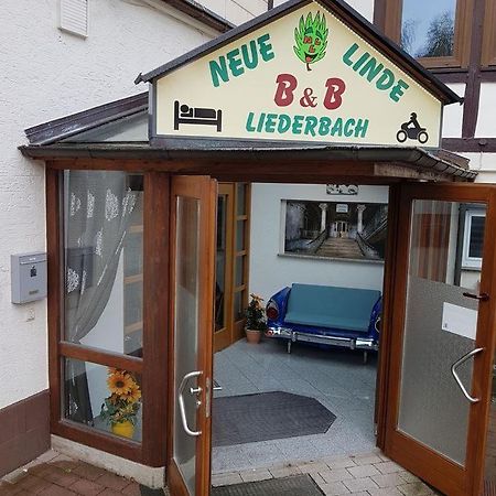 Pension Neue Linde Alsfeld Exterior foto